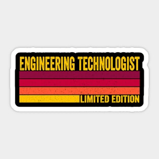 Engineering Technologist Sticker